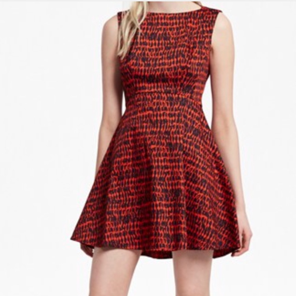 French Connection fit and flare skater dress